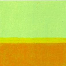 REQUIEM III - Pastel à l’huile sur papier - Format : 10 x 10cm - Cadre : 22 x 22cm